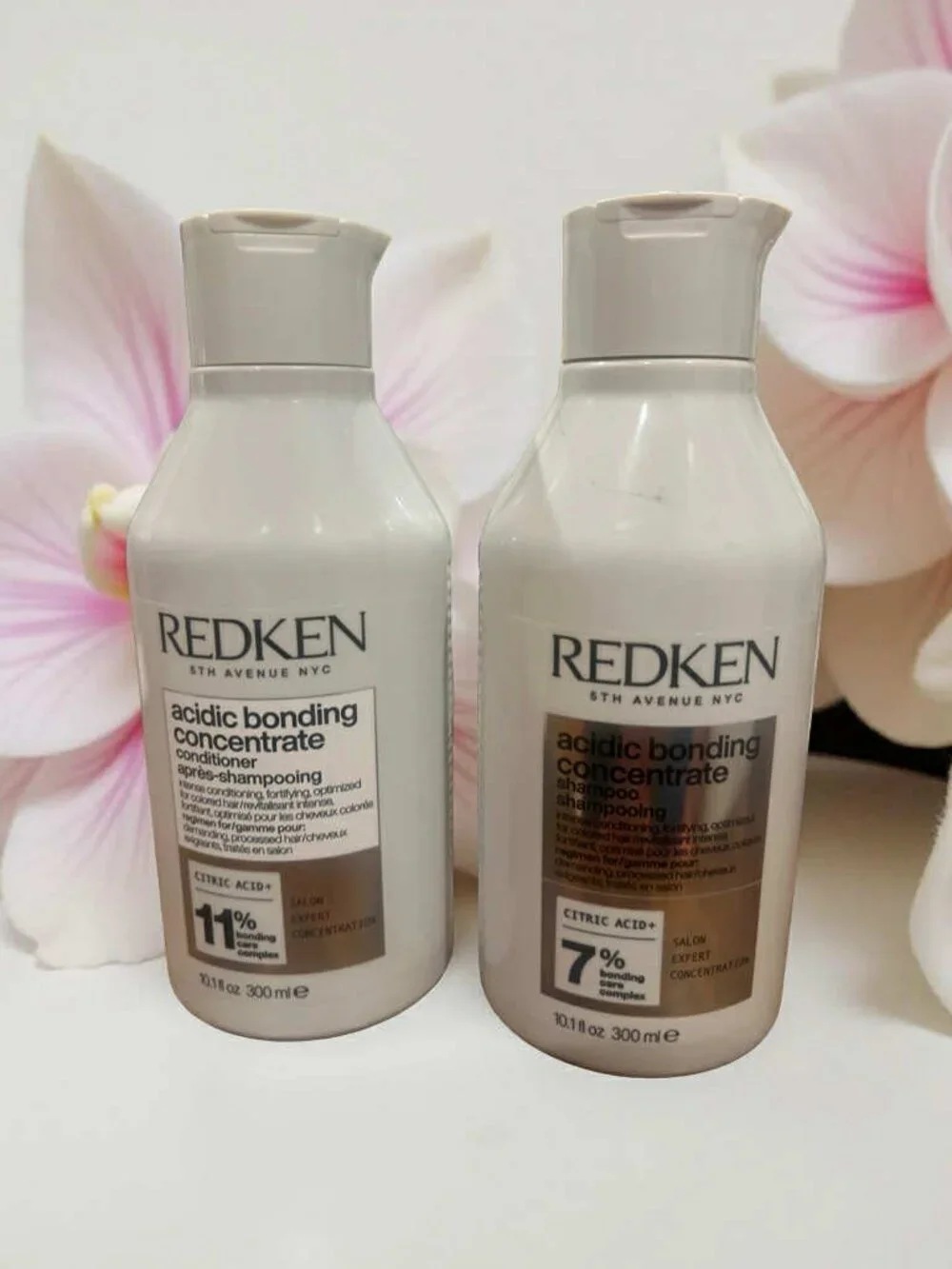 Redken Acidic Bonding Concentrate Sulfate Free Shampoo Conditioner 10.1 oz